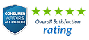 Consumer Affairs Overall Satisfaction Rating